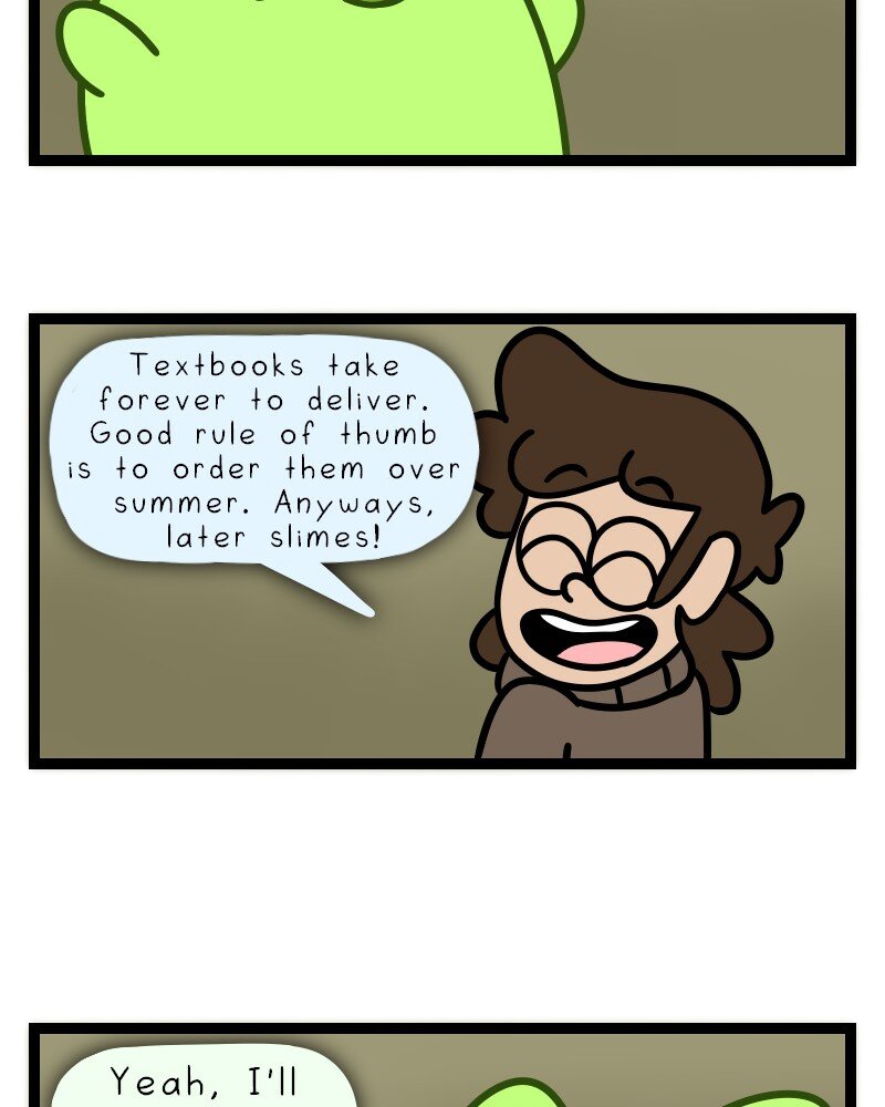 Life of a Highschool Slime - Episode 1, Page 18: Sophomore Year- Chapter 1